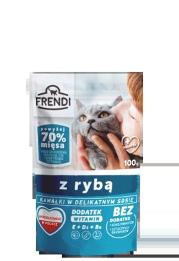 Frendi Kawałki W Delikatnym Sosie Z Rybą 100g