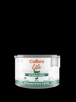 Calibra Cat Life Sterilised Karma Dla Kota Z Kaczką 200g