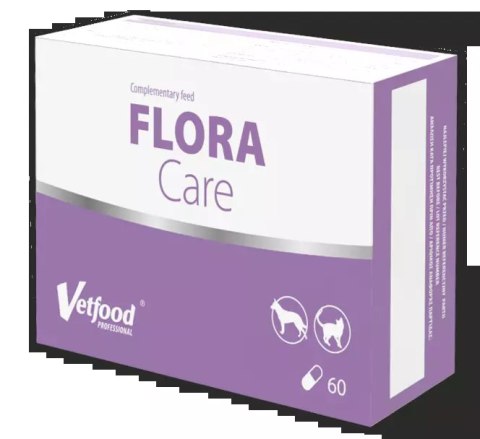 Vetfood Flora Care Suplement 60 Kapsułek