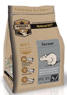 KORONA NATURY Natural-Vit Pokarm Dla Szczura 750g