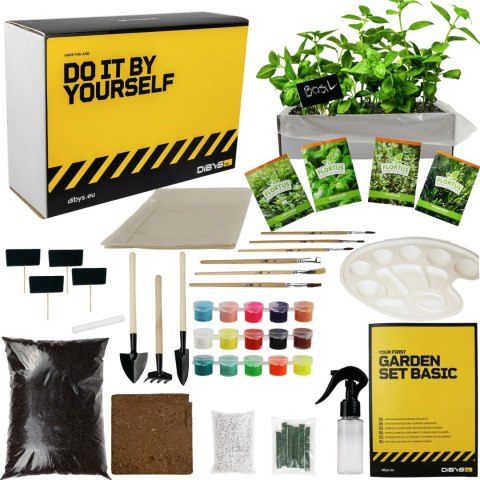 Zestaw Zielnik Basic Mój Pierwszy Ogród Zioła