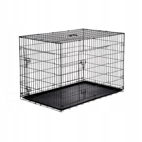 KLATKA KENNELOWA DLA PSA "XXXL" 121 X 74 X 80,5 CM *9692