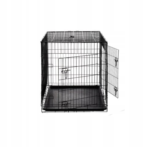 KLATKA KENNELOWA DLA PSA "XXXL" 121 X 74 X 80,5 CM *9692