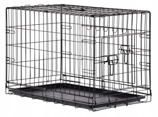 KLATKA KENNELOWA DLA PSA "L" 76 X 45 X 51,5 CM *9661