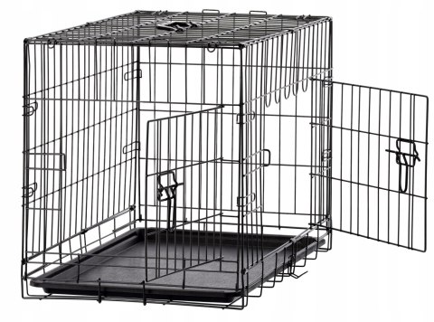 KLATKA KENNELOWA DLA PSA "L" 76 X 45 X 51,5 CM *9661