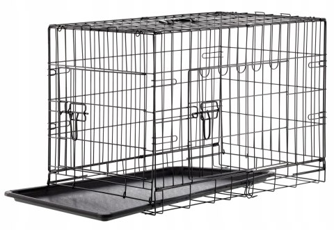 KLATKA KENNELOWA DLA PSA "L" 76 X 45 X 51,5 CM *9661