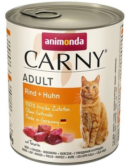 Animonda Cat Carny Adult Wołowina I Kurczak 800g