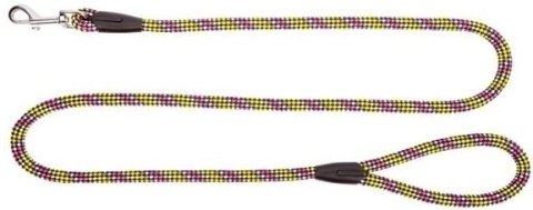 Dingo Smycz Miejska Z Linki Dla Psa Magic Różowo-Żółta 170cm