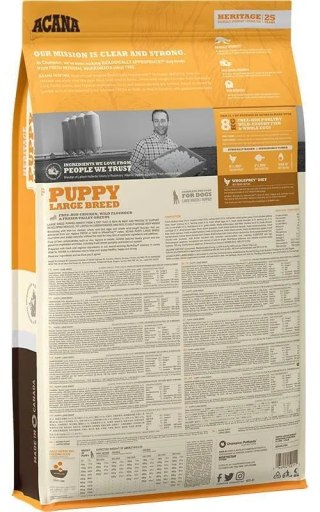 Acana Heritage Puppy Large Breed 11,4kg