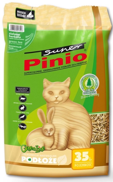CERTECH-SUPER BENEK Super Pinio Pellet Zielona Herbata 35l