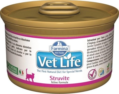 Farmina Vet Life Feline Struvite 85g