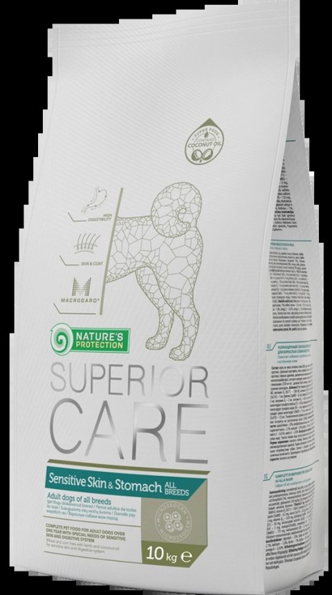 Natures Protection Sensitive Skin & Stomach Adult All Breed 1,5kg