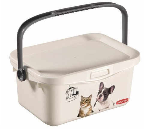 Curver Petlife Multibox Pojemnik Na Karmę Biały 3l