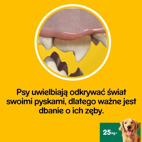 Pedigree DentaStix Przysmak Dentystyczny Dla Psów Od 4 Miesiąca I Powyżej 25kg 270g