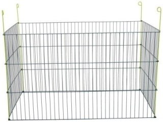 Zolux Zagroda Metalowa Dla Gryzoni Prostokątna Szara