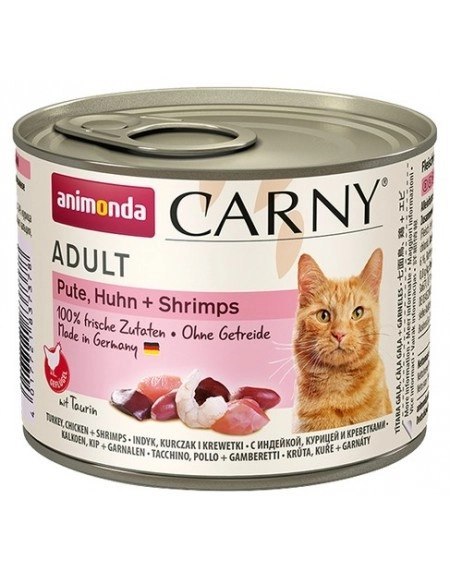 Animonda Cat Carny Adult Indyk, Kurczak I Krewetki 200g