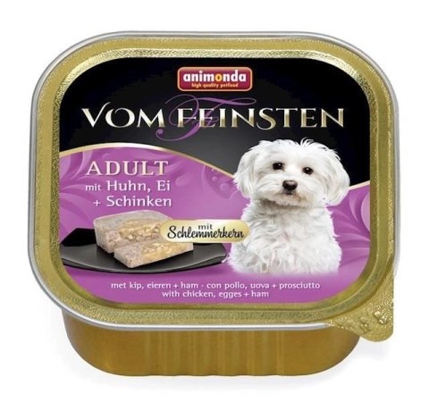 Animonda Dog Vom Feinsten Adult Kurczak, Jaja I Szynka 150g