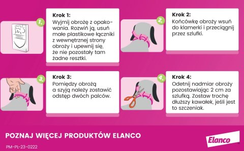 Bayer Kiltix Obroża Na Kleszcze I Pchły Dla Psa 70cm