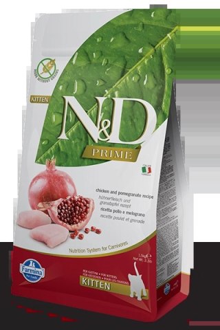 Farmina N&D Prime Feline Kotten Chicken&Pomegranate 1,5kg