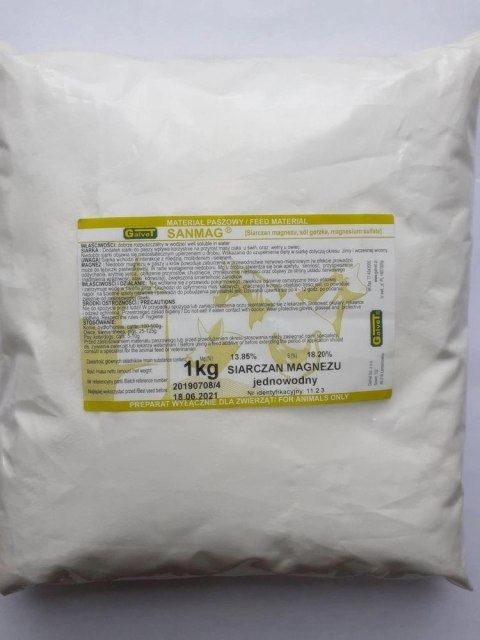 Jfarm Sól Gorzka (Siarczan Magnezu) Proszek 1kg