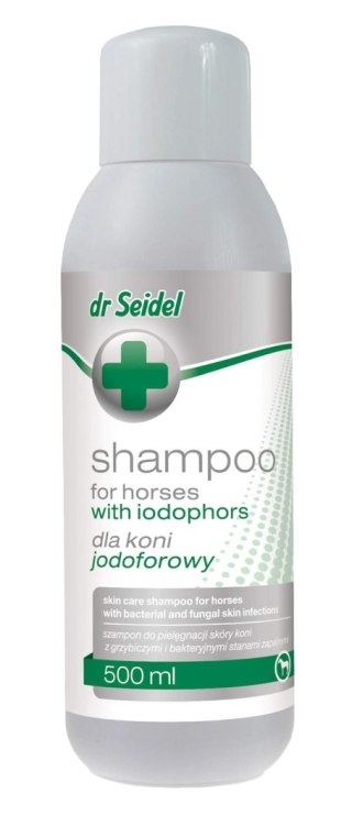 Laboratorium DermaPharm Dr Seidel Szampon Dla Koni Jodoforowy 0,5l