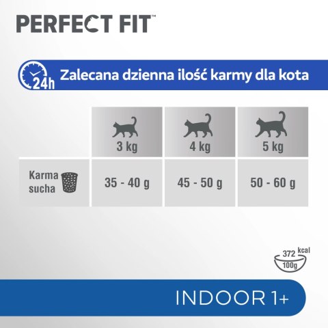 PERFECT FIT Indoor 1+ Z Kurczakiem 750g