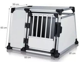 Trixie Transporter Aluminiowy L 93x65x81cm