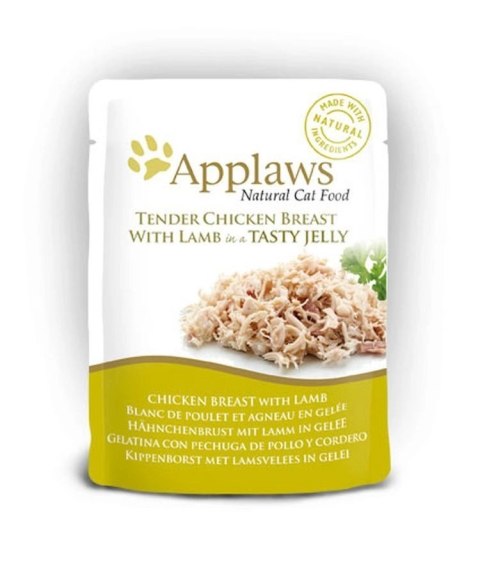 APPLAWS Chicken With Lamb In Jelly Pouch 70g