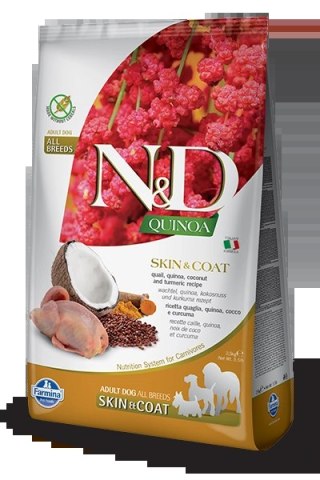 Farmina N&D Quinoa Canine Quail Skin&Coat 7kg
