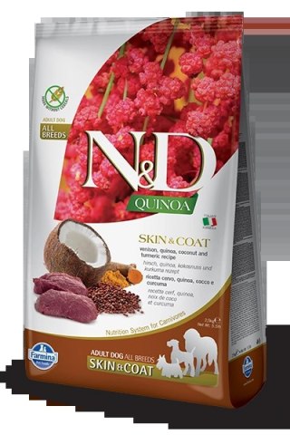 Farmina N&D Quinoa Canine Venison Skin&Coat 7kg