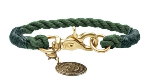 Hunter List Obroża Oliwkowa S 40cm