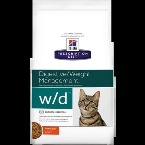 Hill's PD Prescription Diet Feline w/d Kurczak 1,5kg
