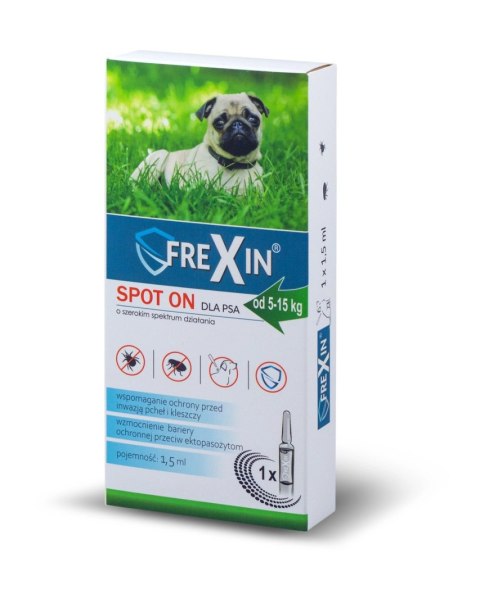 Frexin Krople Przeciw Ektopasożytom Dla Psa 1,5ml