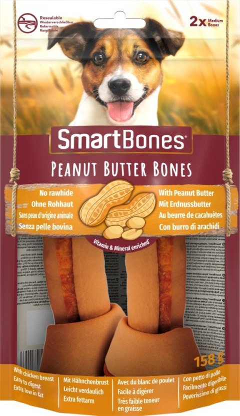 Zolux Smart Bones Peanut Butter Medium 2szt