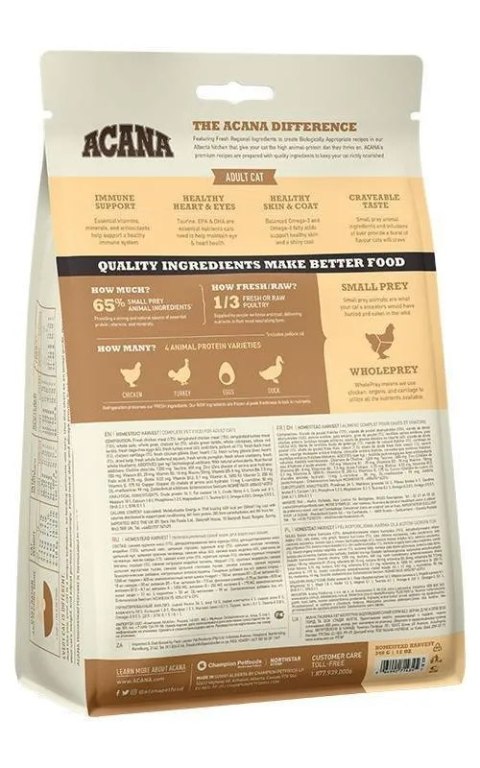 Acana Homestead Harvest Cat 1,8kg