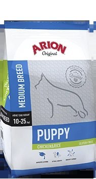 Arion Original Puppy Medium Breed Chicken & Rice 12kg