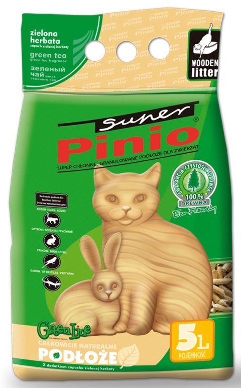 CERTECH-SUPER BENEK Super Pinio Pellet Zielona Herbata 5l