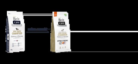 Brit Care Dog Show Champion Z Łososiem I Śledziem 3kg