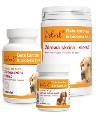 Dolfos Dolvit Beta Karoten & Biotyna Forte 90 Tabletek