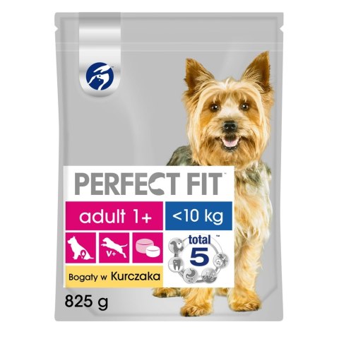 PERFECT FIT Adult 1+ Małe Rasy Z Kurczakiem 825g