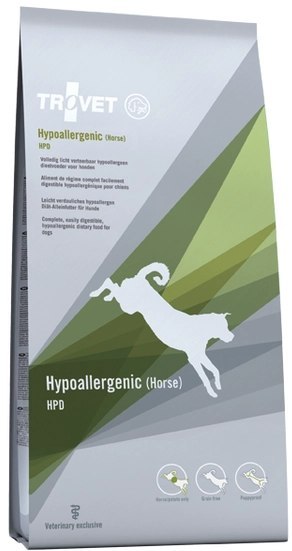 TROVET HPD Hypoallergenic Horse Dla Psa 3kg