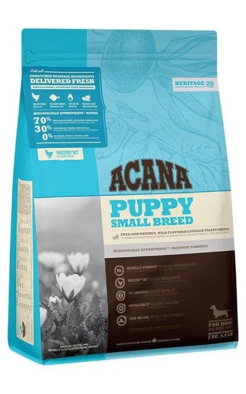 Acana Heirtage Puppy Small Breed 2kg