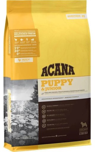 Acana Heirtage Puppy&Junior 11,4kg