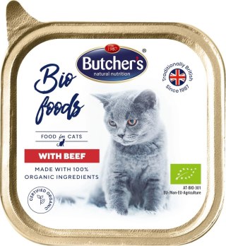 Butcher's Bio Food Cat Z Wołowiną I Cielęciną 85g