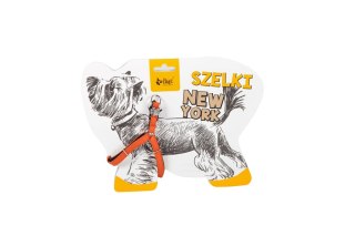 Dingo New York Szelki Step-In Dla Yorka I Małego Psa Pomarańczowe