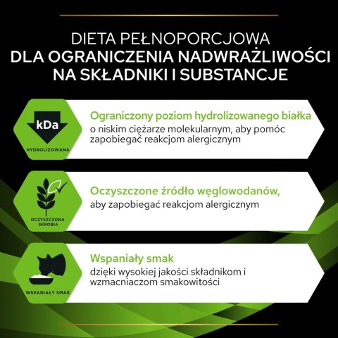 PURINA Pro Plan Veterinary Diets HA Hypoallergenic Cat 1,3kg