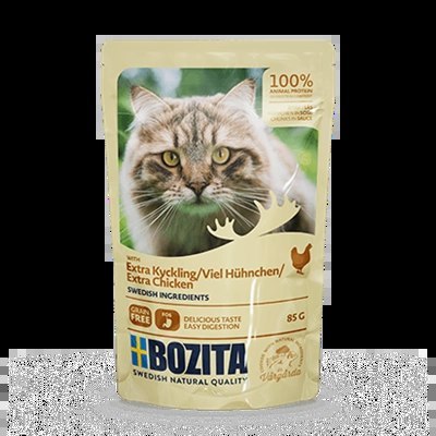 BOZITA Kawałki W Sosie Z Kurczakiem 85g