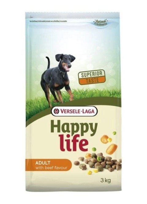 Versele-Laga Happy Life Adult Wołowina 3kg