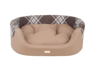 AMIPLAY Legowisko Elipsa 2w1 Kent Beżowe S