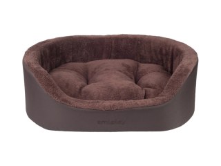 AMIPLAY Legowisko Elipsa Aspen Brązowe L